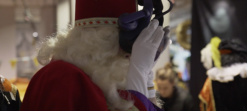 VR Sinterklaashuis in actie